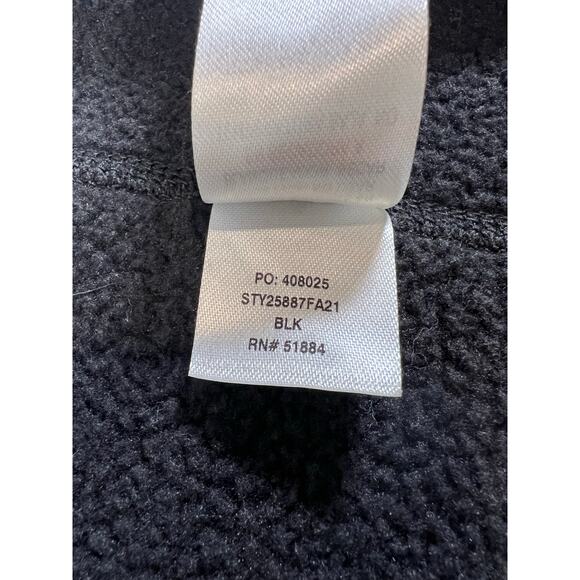 Patagonia Better Sweater Fleece Black Vest Zip Up Womans Size Med - Picture 6 of 6